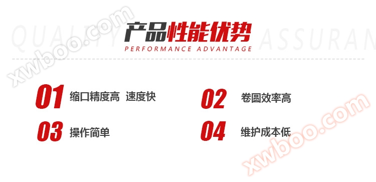 缩口机产品性能
